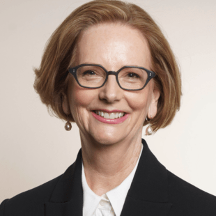 A photograph of the person, Julia Gillard.
