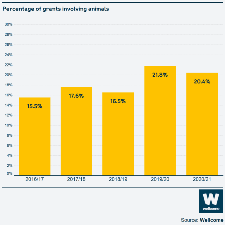 Wellcome grants involving animal research 2019 to 2020 Wellcome grants involving animal research 2019 to 2020