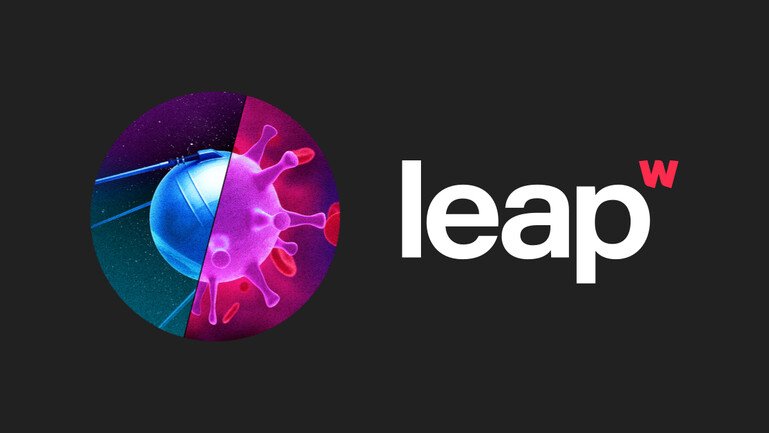 Logo for Wellcome Leap 