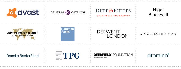Logos of COVID-Zero donors