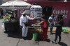 Residents in Mexico City wash their hands as a preventive measure against the spread of Covid-19.